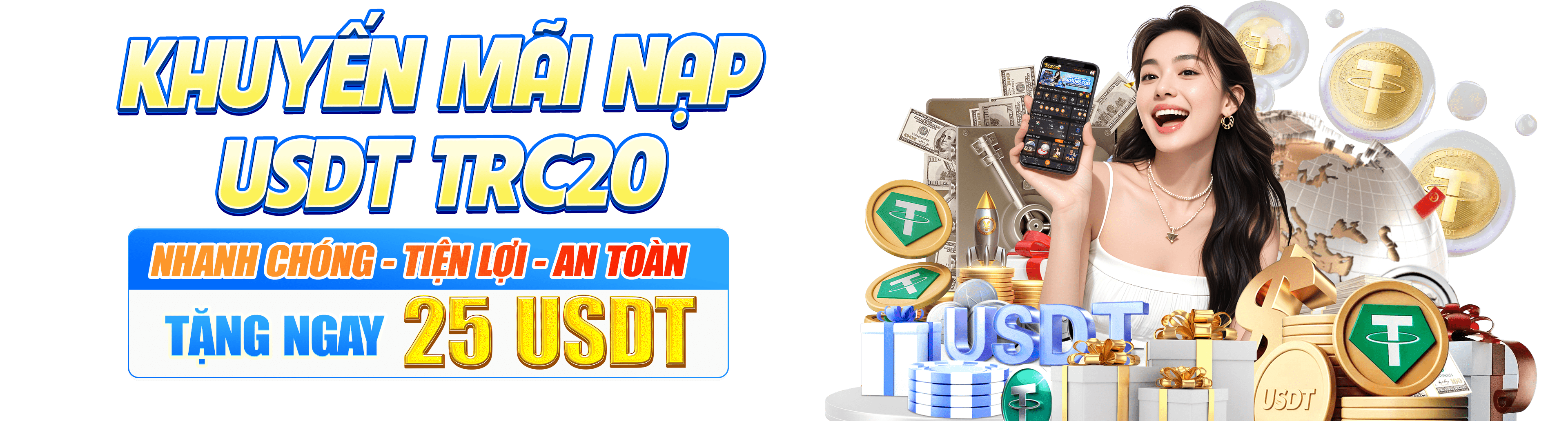 Hình ảnh quảng cáo của 5699 hiển thị nền tảng và các lợi ích