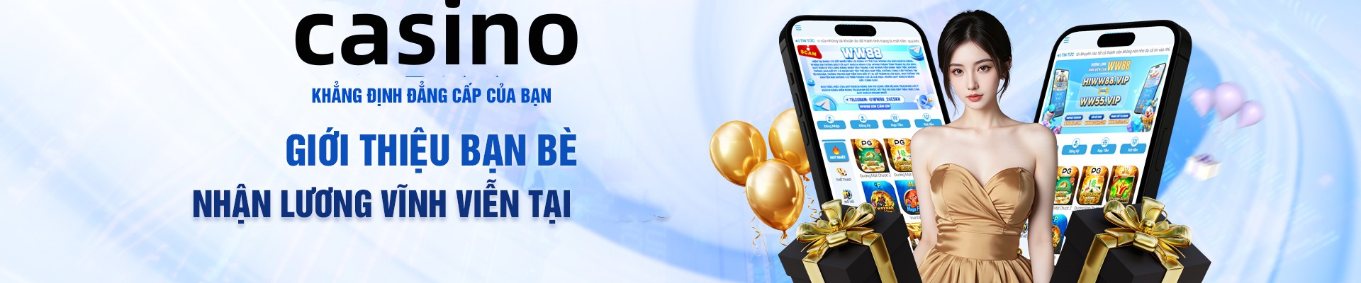 Hình ảnh quảng cáo của 5699 hiển thị nền tảng và các lợi ích