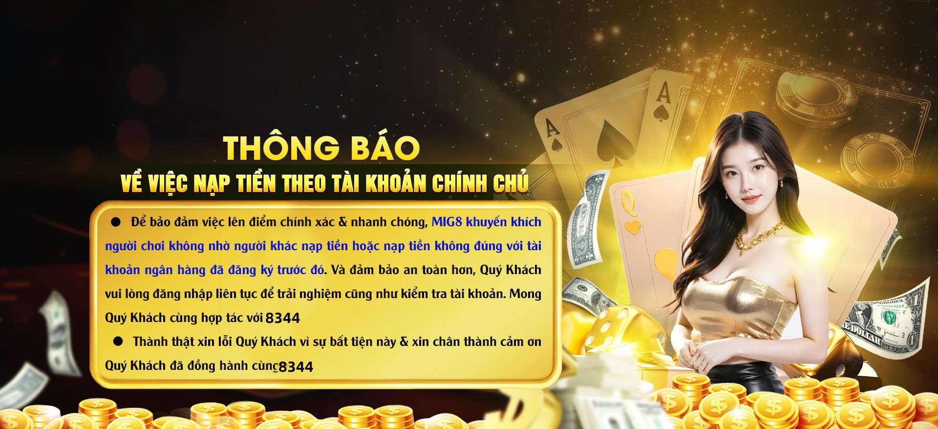 Hình ảnh quảng cáo của 5699 hiển thị nền tảng và các lợi ích