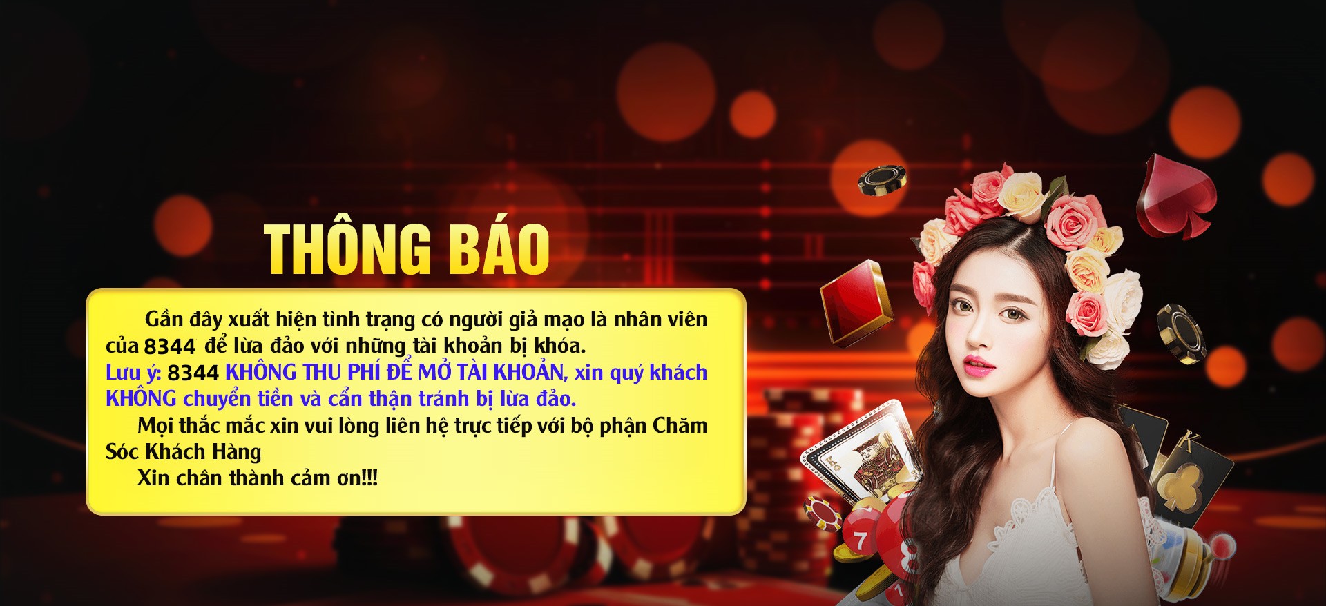 Hình ảnh quảng cáo của 5699 hiển thị nền tảng và các lợi ích